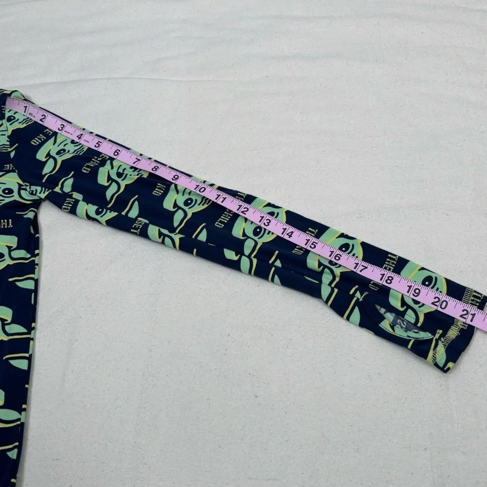 Boys Mandalorian Pajamas Climate Right CuddlDuds Size Large Pants‎ & Long Sleeve